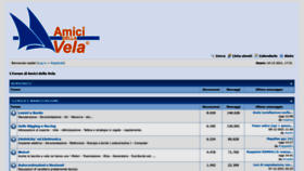 What Amicidellavela.it website looked like in 2021 (2 years ago)