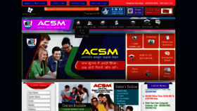 What Acsmindia.com website looked like in 2021 (2 years ago)