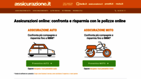 What Assicurazione.it website looked like in 2021 (2 years ago)