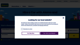 What Alamo.co.uk website looked like in 2021 (2 years ago)