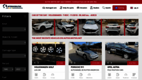 What Autos-motos.net website looked like in 2021 (4 years ago)