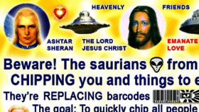 What Ashtar-sheran.org website looked like in 2021 (3 years ago)