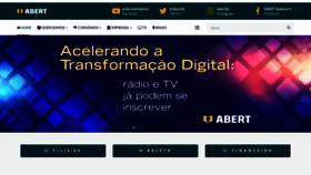 What Abert.org.br website looked like in 2021 (3 years ago)