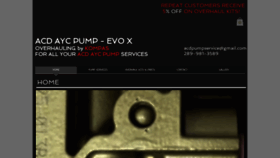 What Acd-pump.com website looked like in 2021 (2 years ago)