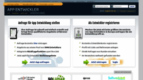 What App-entwickler-verzeichnis.de website looked like in 2021 (2 years ago)