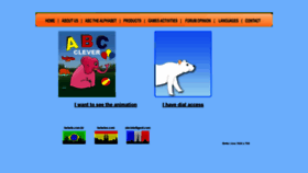 What Abcclever.com website looked like in 2021 (2 years ago)