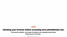 What Adriatikhotel.com website looked like in 2021 (2 years ago)