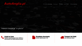 What Autoanglia.pl website looked like in 2021 (2 years ago)