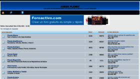 What Audioplanet.biz website looked like in 2021 (2 years ago)