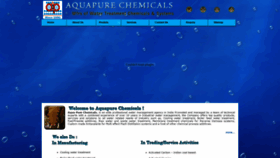What Aquapurechemicals.net website looked like in 2021 (2 years ago)