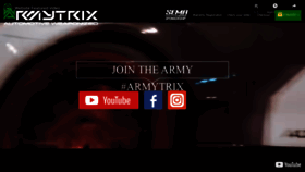 What Armytrix.com website looked like in 2021 (2 years ago)
