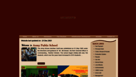 What Armyschoolasr.org.in website looked like in 2021 (2 years ago)
