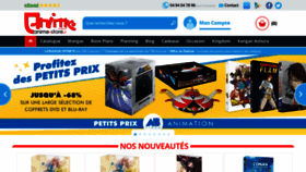 What Anime-store.fr website looked like in 2021 (2 years ago)
