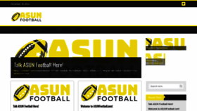 What Asunfootball.com website looked like in 2021 (2 years ago)