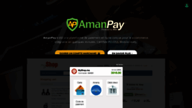 What Amanpay.net website looked like in 2021 (2 years ago)