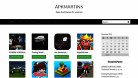 What Apkmartins.com website looked like in 2021 (2 years ago)
