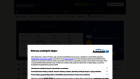 What Autobazar.sk website looked like in 2021 (3 years ago)