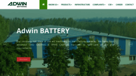 What Adwinbattery.com website looked like in 2021 (2 years ago)