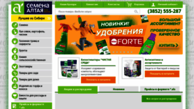 What Asemena.ru website looked like in 2021 (2 years ago)