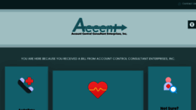 What Accentbill.com website looked like in 2022 (2 years ago)