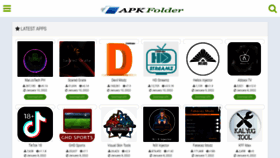 What Apkfolder.net website looked like in 2022 (2 years ago)