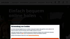 What Asfinag.at website looked like in 2022 (2 years ago)
