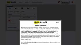 What Autoscout24.es website looked like in 2022 (3 years ago)