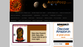 What Astropeep.com website looked like in 2022 (2 years ago)
