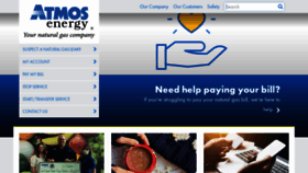 What Atmosenergy.com website looked like in 2022 (2 years ago)