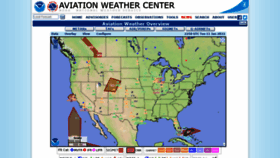 What Aviationweather.gov website looked like in 2022 (2 years ago)