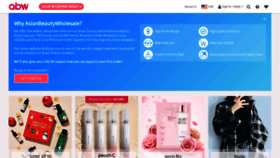 What Asianbeautywholesale.com website looked like in 2022 (2 years ago)