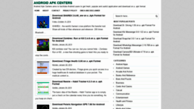 What Androidapkcenters.blogspot.com website looked like in 2022 (2 years ago)