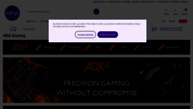 What Adxgaming.com website looked like in 2022 (2 years ago)