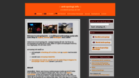 What Antropologi.info website looked like in 2022 (2 years ago)