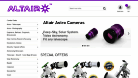 What Altairastro.com website looked like in 2022 (2 years ago)