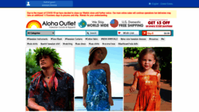 What Alohaoutlet.com website looked like in 2022 (2 years ago)