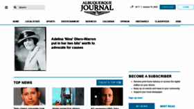 What Abqjournal.com website looked like in 2022 (2 years ago)