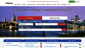 What Allagents.co.uk website looked like in 2022 (3 years ago)