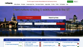What Allagents.co.uk website looked like in 2022 (2 years ago)