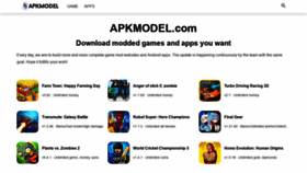 What Apkmodel.com website looked like in 2022 (2 years ago)
