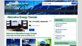 What Alternative-energy-tutorials.com website looked like in 2022 (2 years ago)