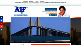 What Allinsuranceflorida.com website looked like in 2022 (2 years ago)
