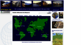 What Allmaps.de website looked like in 2022 (2 years ago)
