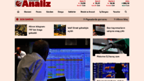 What Analizgazetesi.com.tr website looked like in 2022 (2 years ago)