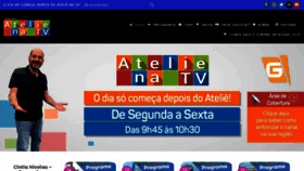 What Atelienatv.com.br website looked like in 2022 (2 years ago)