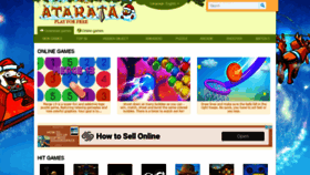 What Atarata.com website looked like in 2022 (2 years ago)