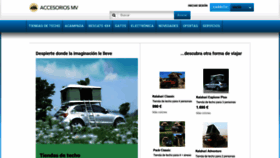 What Accesoriosmv.com website looked like in 2022 (2 years ago)