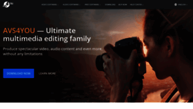 What Avsmedia.com website looked like in 2022 (3 years ago)