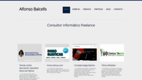 What Alfonsobalcells.es website looked like in 2022 (2 years ago)