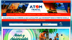 What Atom-ve.com website looked like in 2022 (2 years ago)